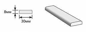 Товар Притворная планка 2000x30x8 BRK4361